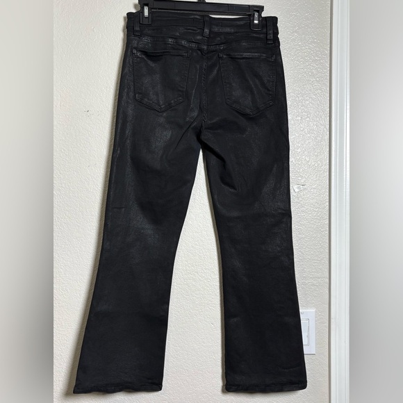 Joe's Jeans The Callie Black Coated Cropped Boot. - Picture 13 of 15